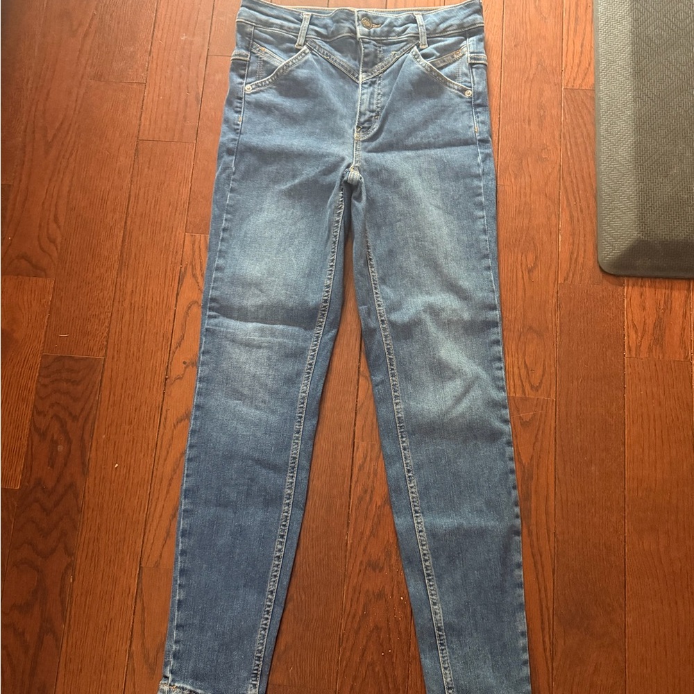 We the free Women’s High-Rise Blue Skinny Jeans